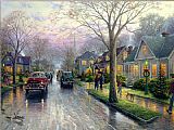 Hometown Christmas by Thomas Kinkade